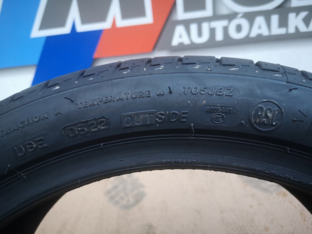 1 DB [GYÁRI ÚJ] NYÁRI GUMI - 225/ 40 R18- 92Y - BRIDGESTONE- TURANZA T005 - RSC- DOT: 0522; 6. kép